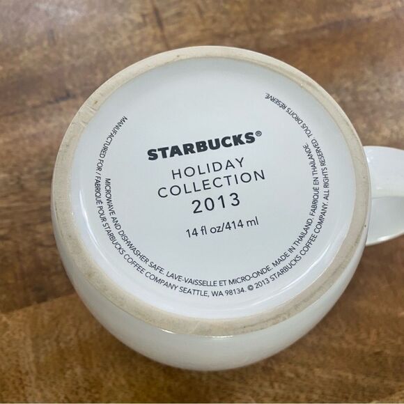 Starbucks 2013 holiday mermaid mug - Picture 2 of 3